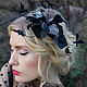 Order The headband leather Butterfly. The decoration of leather. lanssveta. Livemaster. . Headband Фото №3
