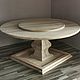 TABLES: Large oak table with a rotating top. Tables. Joinery in Altai. Online shopping on My Livemaster.  Фото №2