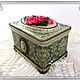 Шкатулка "Розали". Шкатулки. LilyDecor. Интернет-магазин Ярмарка Мастеров.  Фото №2