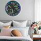 Order Copy of Copy of Copy of The circle painting on wood 60sm "Night lighthouse". EVAG. Livemaster. . Pictures Фото №3