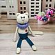 Игрушка ручной работы вязаный котик. Мягкие игрушки. Игрушки и куклы ручной работы (ovhandmadestore). Ярмарка Мастеров.  Фото №4