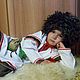 Традиционный славянский костюм для мальчика с зеленой отделкой, Народные костюмы, Брянск,  Фото №1
