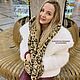 Заказать Шапка 3в1 экомех «Leopard». KUDESNITSA Designer Accessories. Ярмарка Мастеров. . Шапки Фото №3