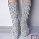 Order Knitted Wool Socks for Comfortable Moments. Knitwear shop Fairy Tale by Irina. Livemaster. . Socks Фото №3