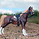 Toy stallion Morgan (repainted)
