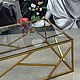 Стол журнальный GLASSGOW. Столы. BULL WULL FURNITURE. Интернет-магазин Ярмарка Мастеров.  Фото №2