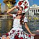 Красивый Кокошник для выступлений. Карнавальные головные уборы. Авторские КОКОШНИКИ И ОДЕЖДА в Русском Стиле. Интернет-магазин Ярмарка Мастеров.  Фото №2