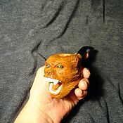 Сувениры и подарки handmade. Livemaster - original item Smoking pipe of Monkeys Mag Vish IV. Handmade.