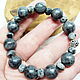 Order Bracelet Larvikit Nobility of gray. Selberiya shop. Livemaster. . Bead bracelet Фото №3