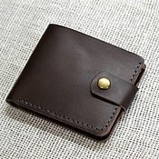 Women's wallet made of genuine leather white