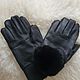 Sheepskin leather gloves for men, Gloves, Moscow,  Фото №1