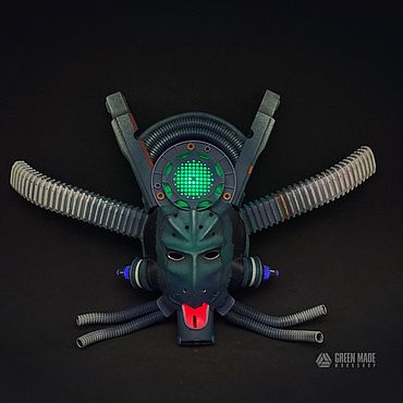 Субкультуры ручной работы. Ярмарка Мастеров - ручная работа Маска Светило. Handmade.
