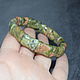 Bracelet of natural stone Unakite. Bead bracelet. naturalkavni. My Livemaster. Фото №4