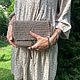 Сумочка-клатч из рафии. Клатчи. NataBern - Leather accessories. Ярмарка Мастеров.  Фото №9