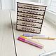 Tiered pencil case blank of wood, Organizers, Moscow,  Фото №1