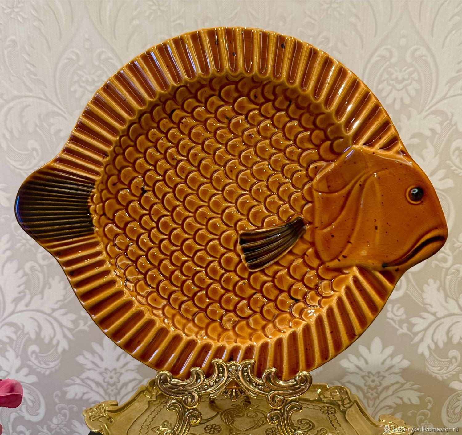 Винтаж: VILLEROY & BOCH/Большие сервировочные тарелки для рыбных блюд ...