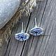 earrings 'wheel'. Earrings. Linda (LKdesign). Online shopping on My Livemaster.  Фото №2