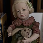 Шарнирная кукла: Яна, авторская шарнирная кукла ручной работы