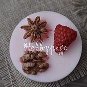 Материалы для творчества handmade. Livemaster - original item Silicone mold for raspberry, anise and nut soap. Handmade.