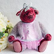 Куклы и игрушки ручной работы. Ярмарка Мастеров - ручная работа Teddy Anfisa Collectible bear. Handmade.