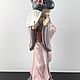 Статуэтка Lladro Робкая гейша, японская гейша. Винтаж, Статуэтки, Москва,  Фото №1