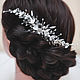Decoration for the bride with pearls and flowers. Hair Decoration. mayjune. Online shopping on My Livemaster.  Фото №2