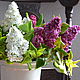 Lilac .Botanical sculptures from polymer clay. Flowers. POLYMER  FLOWERS  AS ART !. Online shopping on My Livemaster.  Фото №2