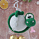  МК Змейка на шаре. Схемы для вязания. Татьяна (knittoy). Ярмарка Мастеров.  Фото №5