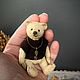 Миниатюра Тедди мишка в вязанном джемпере. Мишки Тедди. Teddy Patam. Ярмарка Мастеров.  Фото №7