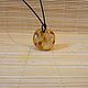 Pukh amber pendant K-712, Pendant, Svetlogorsk,  Фото №1