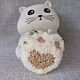Заказать Брелок-антистресс вязанный крючком "Котолапки". Olga_Gubareva_handmade (Мамулик вяжет). Ярмарка Мастеров. . Брелок Фото №3