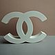 Заказать Фигура логотип "Chanel". Светлана Васильева. Гипс и свечи (sv-bazar-decor-). Ярмарка Мастеров. . Элементы интерьера Фото №3