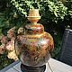 Cloisonne table lamp, Handmade, China. Vintage lamps. Dutch West - Indian Company. My Livemaster. Фото №6