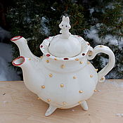 Посуда handmade. Livemaster - original item Teapot with two spouts 