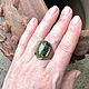 Винтаж: Перстень с природной яшмой, Сингараджа, Индонезия, 80-е. Кольца винтажные. LuStyle. Ярмарка Мастеров.  Фото №6