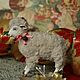 Пасхальная овечка, Интерьерная кукла, Волгоград,  Фото №1