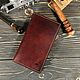 Кошелек лонгер «Сапсан» (RLI Cognac). Кошельки. Дмитрий Соловьев | MILARIS Leathercraft. Ярмарка Мастеров.  Фото №4
