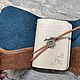 Блокнот А6 Флора ручной работы из натуральной кожи. Блокноты. Iron Arm Leatherworks (Екатерина). Интернет-магазин Ярмарка Мастеров.  Фото №2