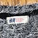 Винтаж: 44+- Кардиган женский пушистый от H&M. Серый меланж. Свитера винтажные. VINTAGE (Светлана). Ярмарка Мастеров.  Фото №4