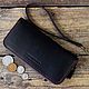 Order Copy of Clutch made from genuine leather, hand made, article CL 008. Masterskaya 'FACTURE'. Livemaster. . Clutches Фото №3