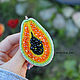 'Papaya ' brooch, Brooches, Eniseisk,  Фото №1