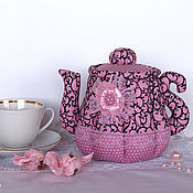 Для дома и интерьера handmade. Livemaster - original item Kettle-box textile. For tea bags, candy bowl.. Handmade.