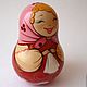 Tumbler 'darling Matreshkina' (with bells). Dolls1. matrioska (mir-matrioshki). My Livemaster. Фото №5