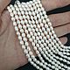 Жемчуг рис 3,5*5 мм нить п1435. Бусины. Niakrise beads. Интернет-магазин Ярмарка Мастеров.  Фото №2