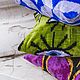 Заказать Декоративная подушка из шелкового бархата blue. Maison. Ярмарка Мастеров. . Подушки Фото №3
