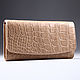 Women's wallet made of genuine crocodile leather IMA0004L45, Wallets, Moscow,  Фото №1