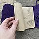 Блокнот из натуральной кожи Пентаграмма фиолетовый. Блокноты. Iron Arm Leatherworks (Екатерина). Ярмарка Мастеров.  Фото №6