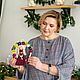 Цветочная Фея в бордовом платье макраме панно на стену. Интерьерная кукла. Куклы макраме NATALINI. Интернет-магазин Ярмарка Мастеров.  Фото №2