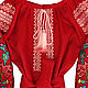 Красное платье "Цветочная Нимфа". Dresses. Plahta Viktoriya. Online shopping on My Livemaster.  Фото №2