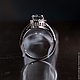 Заказать Кольцо с муассанитом  "Мой бриллиант"-2. Jewelry Designs. Ярмарка Мастеров. . Кольца Фото №3